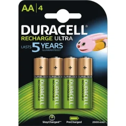 Duracell Ultra oplaadbare batterijen AA 4 stuks