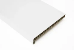 DuraStyle Vensterbank kunststof wit inclusief eindkappen 25x300 cm 40 mm
