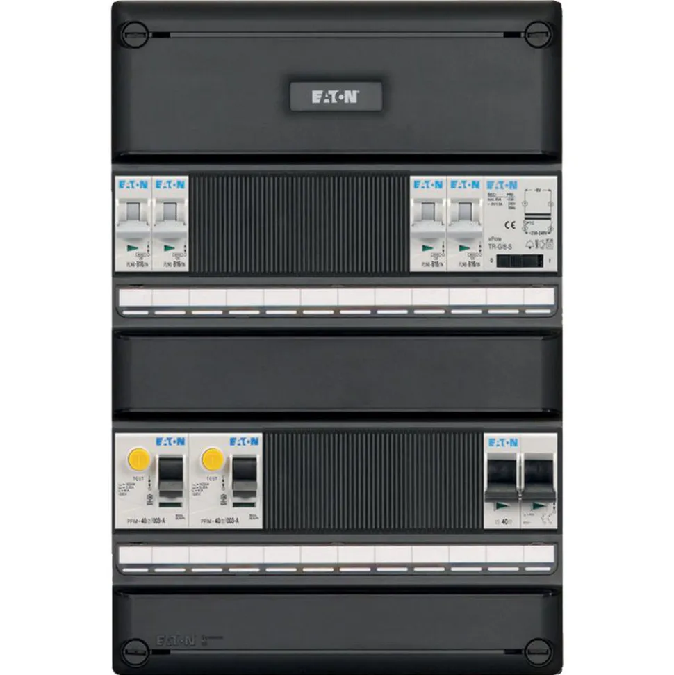 Eaton Holec Groepenkast 1F 4 groepen 2ALS 2P 40A