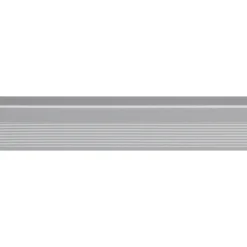 Eindprofiel SPC Paneel Wall End Zilver 4mm x 2800mm