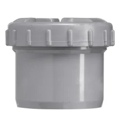 Eindstuk PVC wanddikte 3,2 mm Ø 110 mm met schroefdeksel KOMO-keur
