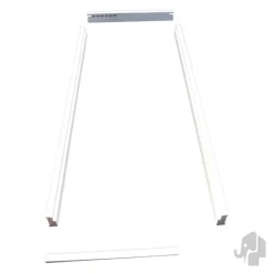 Elephant Binnendeurkozijn hardhout 93x231,5 cm Wit gegrond stomp 60 min bw FSC Mix 70%