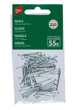 Ellen Tochtstripnagel Verzinkt 25x1,6mm 55stuks