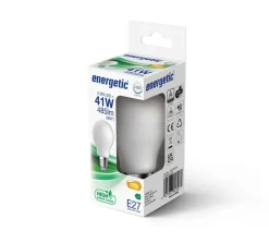 Energetic LED Lamp Bulb 2700 Kelvin 485 Lumen E27 Milky