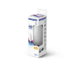 Energetic LED Lamp Kaars 40W E14 Warmwit Mat