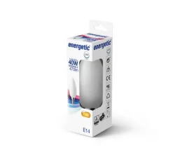 Energetic LED Lamp Kaars 40W E14 Warmwit Mat Dimbaar