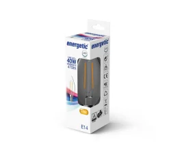 Energetic LED Lamp Kaars 40W E14 Warmwit Helder Dimbaar