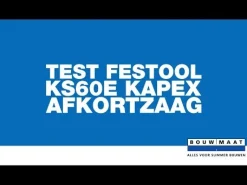 Festool Afkortzaag KS 60 E-Set KAPEX