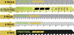 Festool Decoupeerzaagbladset STS-sort 25st