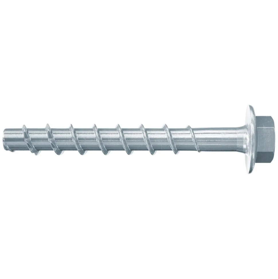 fischer Betonschroef FBS II Verzinkt Zeskant Deeldraad T40