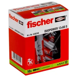 fischer Duopower Universele Plug Met Spaanplaatschroef
