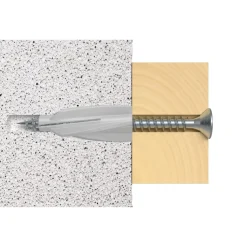 fischer Gasbetonplug GB 10 10x55 mm 20st