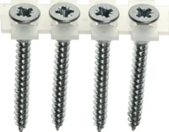 FIS Profi Band-Spaanplaatschroef Verzinkt VK 4x30mm Voldraad PZ2 1000st