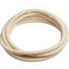 Flexibele Elektrabuis PVC 5/8''-16 mm crème 20 meter