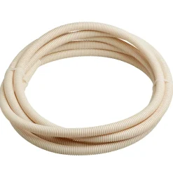Flexibele Elektrabuis PVC 5/8''-16 mm crème 20 meter