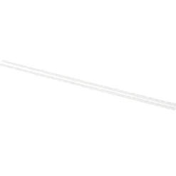F-Systeem rail dubbel 200 cm wit RAL9003 2 stuks 550 kg