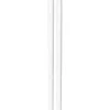F-Systeem rail enkel 150 cm wit RAL9003 2 stuks 400 kg