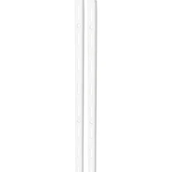 F-Systeem rail enkel 100 cm wit RAL9003 2 stuks 275 kg