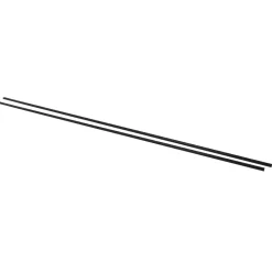 F-Systeem rail enkel 200 cm zwart 550 kg