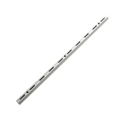 F-Systeem Wandrailsysteem staal gelakt 100 cm wit enkel 2 stuks