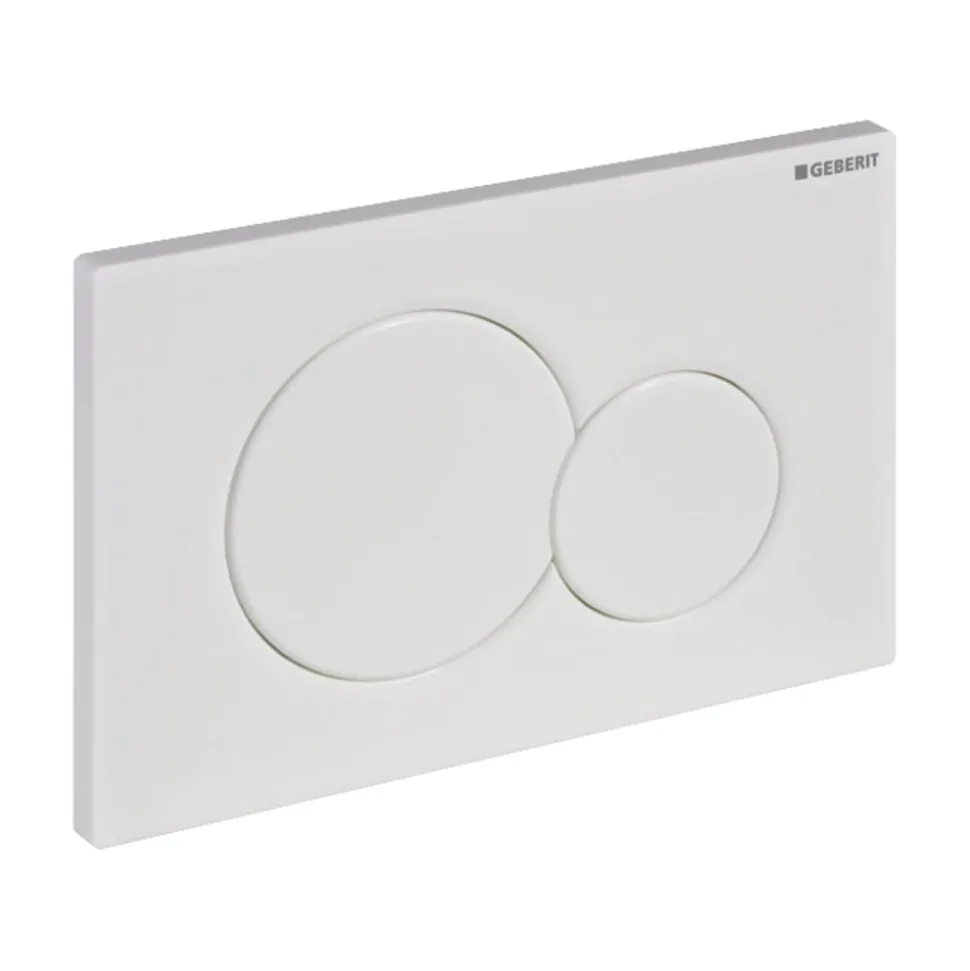 Geberit Bedieningspaneel Sigma 01 Wit 2-Knops