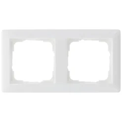 Gira Afdekraam System 55 Inbouw 2-Voudig Polarwit