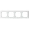Gira Afdekraam System 55 Inbouw 4-Voudig Polarwit