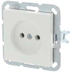 Gira Contactdoos System 55 Inbouw 1-Voudig Polarwit
