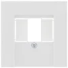 Gira System 55 Afdekplaat TAE/UAE/USB Polarwit