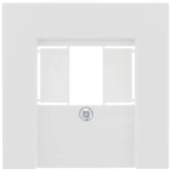 Gira System 55 Afdekplaat TAE/UAE/USB Polarwit