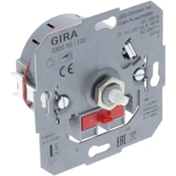 Gira System 55 Inbouw Dimmer  Led4-30W/20-200W Universeel RL Element