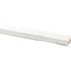Glaslat Hardhout Wit Gegrond 24x28x2700mm FSC Mix 70%