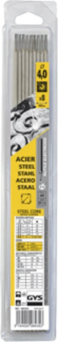 Gys Laselektrodes Staal Zwart 4mm 8st
