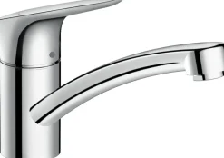 Hansgrohe Keukenmengkraan 120 laag chroom 1-greeps