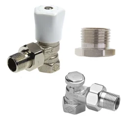 Heimeier Radiatoraansluitset Haaks 1/2"