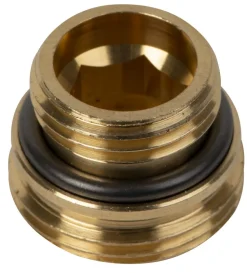 Heimeier Radiatorkoppeling Dubbele Nippel Buitendraad 3/4"x1/2"