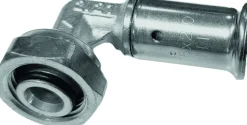 Henco Aansluitbocht Inbouwreservoir Binnendraad 90° 16x2mm 1/2