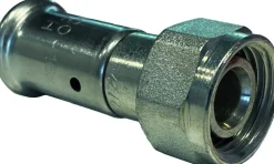 Henco Aansluitkoppeling Inbouwreservoir Binnendraad Recht 16x2mm 1/2
