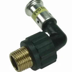 Henco gas pers Knie 20x3/4'' Buitendraad