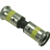 Henco gas pers sok recht 20x20 mm