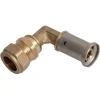 Henco pers Bocht 16x15 mm knel, 2 stuks