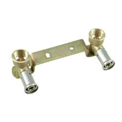 Henco pers dubbele Muurplaat 16x1/2x16 mm