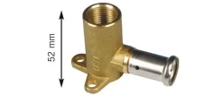 Henco pers Muurplaat 16x1/2''