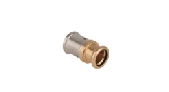 Henco pers rechte Koppeling 20x22 mm