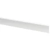 Hockeystickprofiel Kunststof Wit 8x21x2600mm
