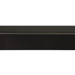 Hoeklat Grenen Zwart Gelakt 34x34x2700mm FSC Mix 70%