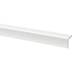 Hoeklat MDF Folie Zelfklevend Wit 70% PEFC