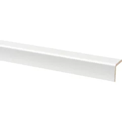 Hoeklat MDF Folie Zelfklevend Wit 70% PEFC