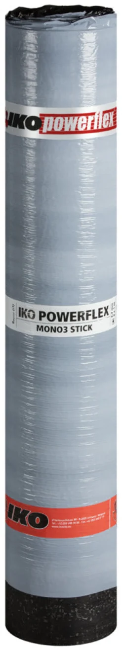 IKO Powerflex SBS Bitumen Toplaag Mono3 Stick Gewapend Randwerk 1x6m