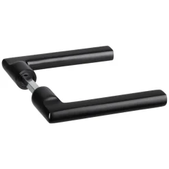 Impresso Redhill Deurkruk Modulair Aluminium Zwart 2stuks
